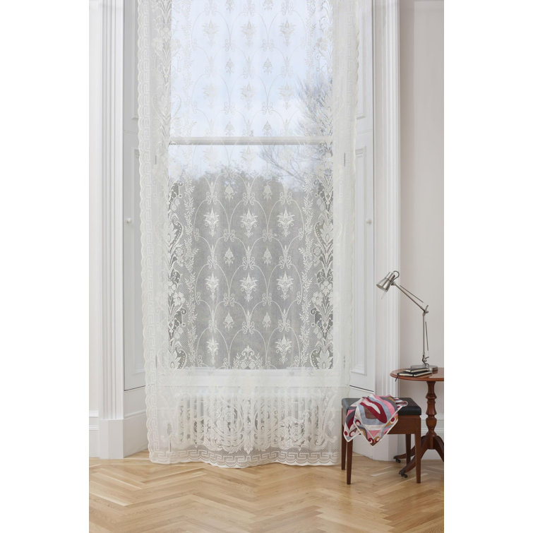 Mercer41 Letellier Sheer Slot Top Curtain Panel Wayfair.co.uk